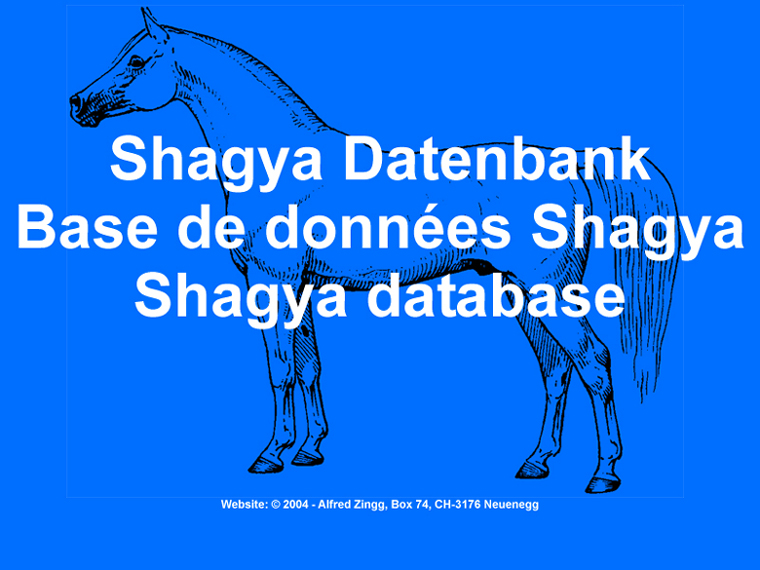 Swiss Shagya Database